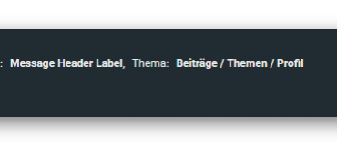 MessageHeader Topic