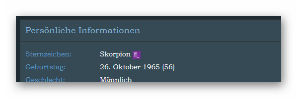 Sternzeichen