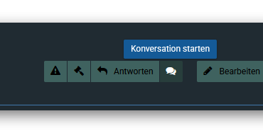 Beitrag Konversations Button