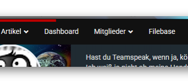 Header/Footer Progress Bar on Scroll