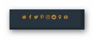 Kontakt Profilfeld Icons für die Message Sidebar