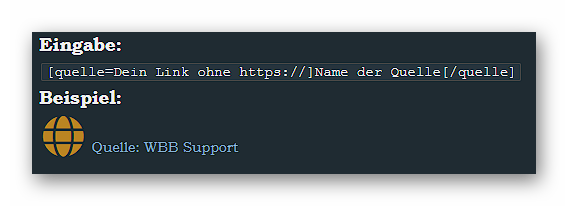 BBCode Quelle