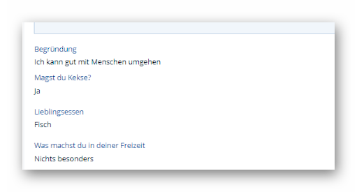 Individuelle Eingabefelder - Benutzergruppen Verwaltung Erweiterung